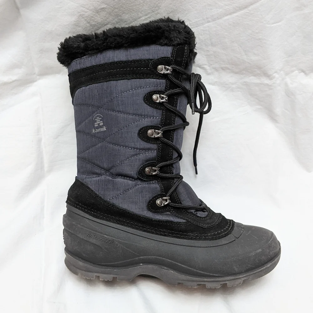 Kamik Women's Snovalley4 Insulated Winter Boots Size 7